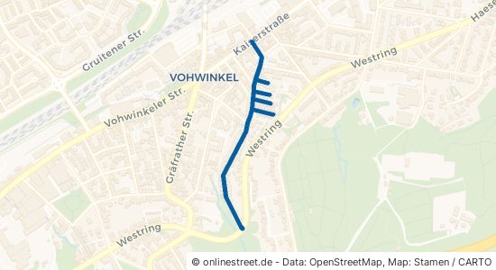 Rottscheidter Straße Wuppertal Vohwinkel 