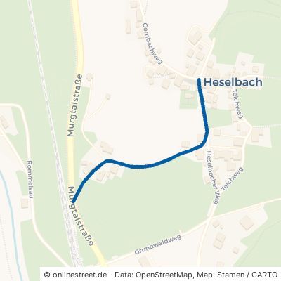 Dorfstraße Baiersbronn Klosterreichenbach 