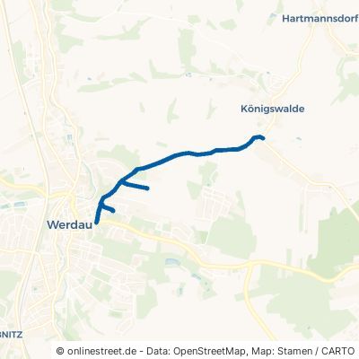 Königswalder Straße Werdau 