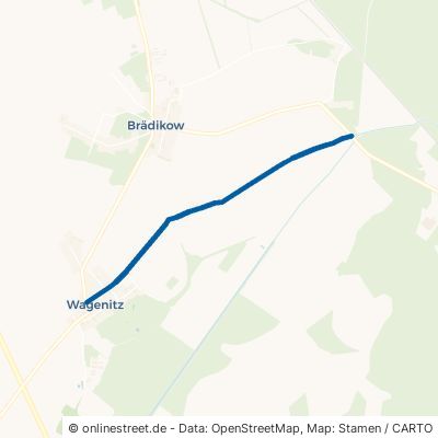 Karlsauer Weg Mühlenberge Wagenitz 