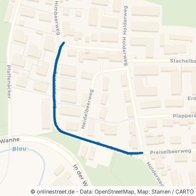 Brombeerweg Ulm Eselsberg 