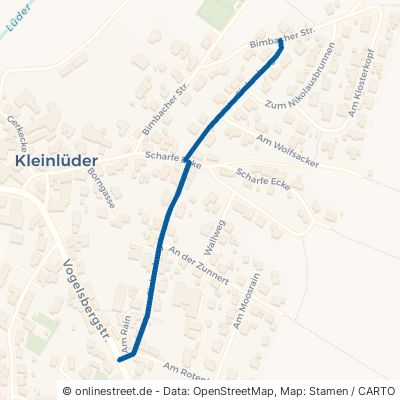 Finkenbergstraße Großenlüder Kleinlüder 