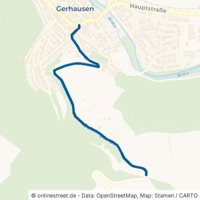 Beininger Straße Blaubeuren Gerhausen 