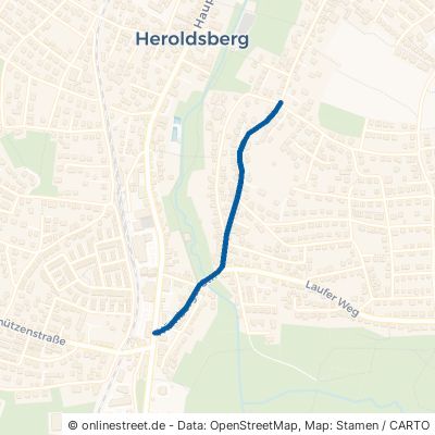 Nürnberger Straße Heroldsberg 