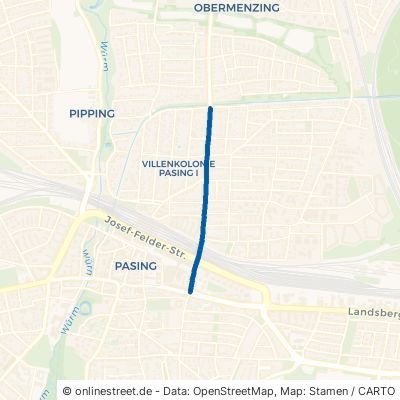Offenbachstraße München Pasing-Obermenzing 
