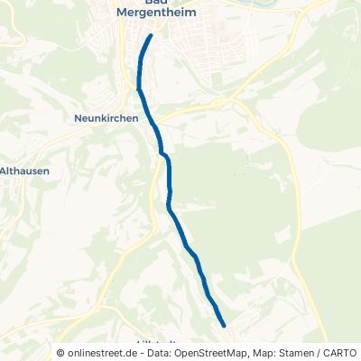 Wachbacher Str. Bad Mergentheim 