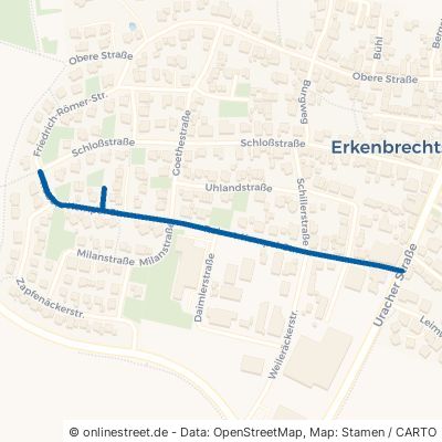 Robert-Kempel-Straße Erkenbrechtsweiler 