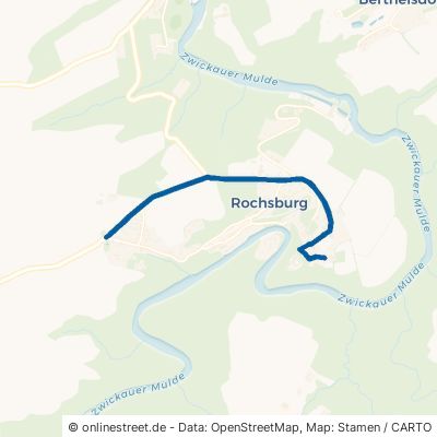 Schloßstraße Lunzenau Rochsburg 