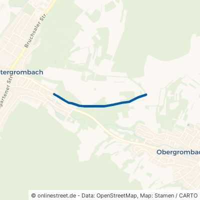 Steigweg Bruchsal Untergrombach 