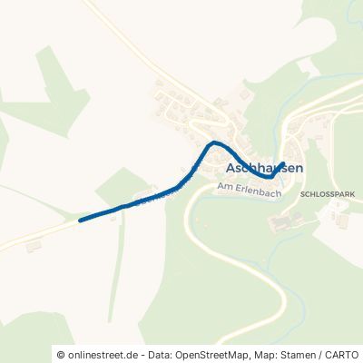 Oberkessacher Straße Schöntal Aschhausen 