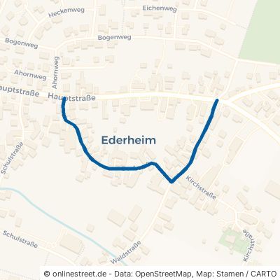 Dorfstraße Ederheim 