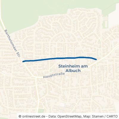 Albuchstraße Steinheim am Albuch Steinheim 