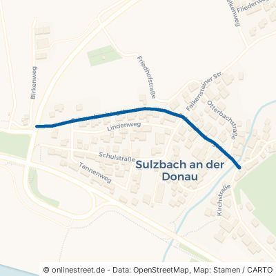 Scheuchenbergstraße Donaustauf Sulzbach 