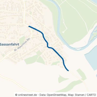 Pfarrer-Hopfenmüller-Straße Hirschaid Sassanfahrt 