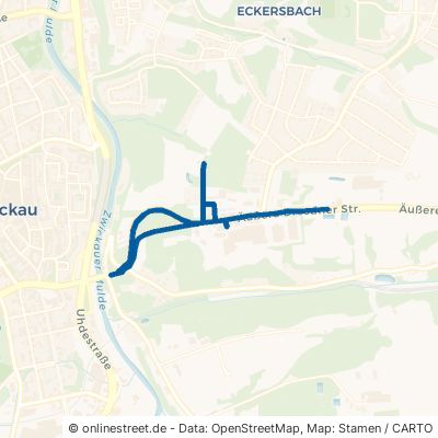 Äußere Dresdner Straße Zwickau Pöhlau 