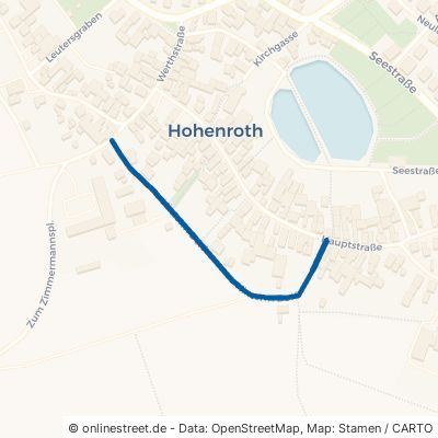 Hinterm Dorf Hohenroth 