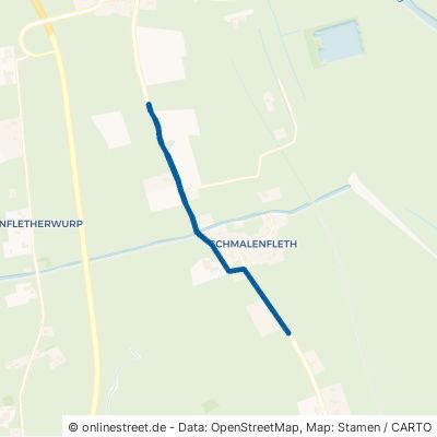 Wikinger Straße Brake Schmalenfleth 