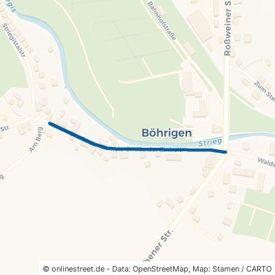 Straße Der Einheit Striegistal Böhrigen 
