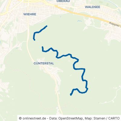 Eselbackenweg Freiburg im Breisgau Mittelwiehre 