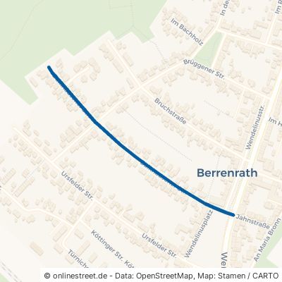 Balkhausener Straße Hürth Berrenrath 