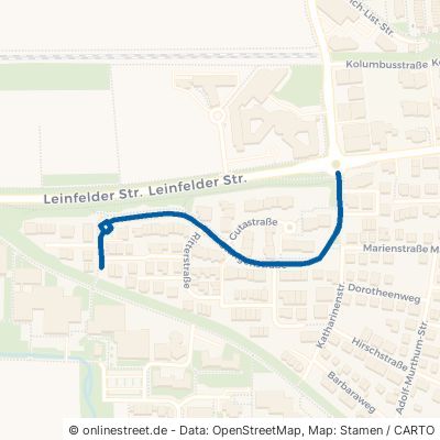 Stangenstraße Leinfelden-Echterdingen Echterdingen 
