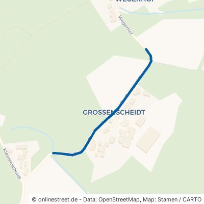 Großenscheidt 42499 Hückeswagen Scheideweg 