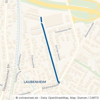 Ernst-Reuter-Straße Mainz Laubenheim 