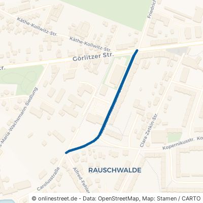 Friedrich-Naumann-Straße Görlitz Rauschwalde 