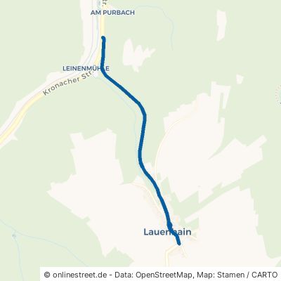Frankenwaldstr. Ludwigsstadt Lauenhain 