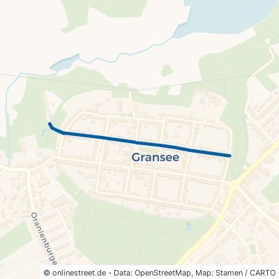 Baustraße Gransee 