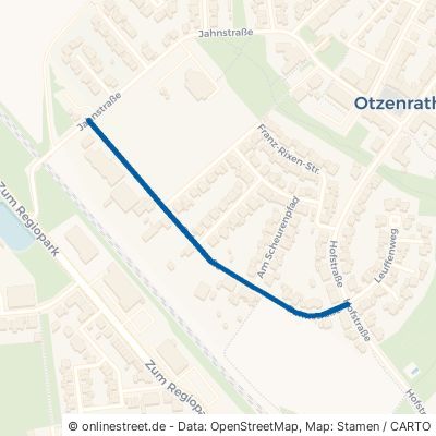 Bahnstraße Jüchen Otzenrath/Spenrath 