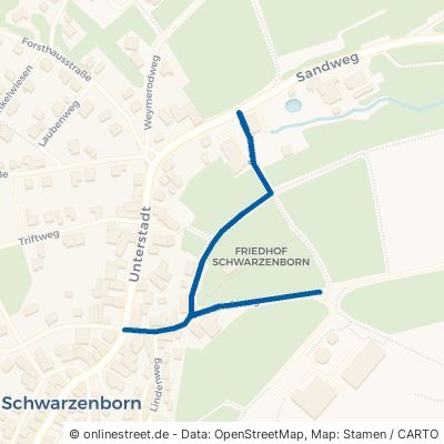 Friedhofsweg Schwarzenborn 