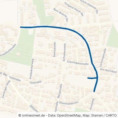 Hohe Straße Ditzingen Hirschlanden 