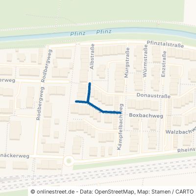 Kinzigstraße Pfinztal Berghausen 