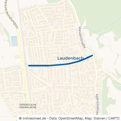 Bahnhofstraße Laudenbach 