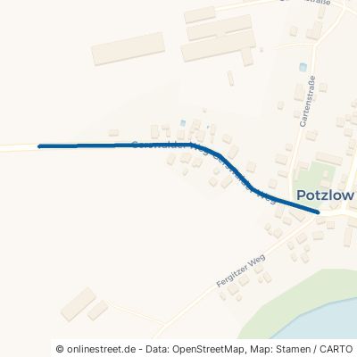 Gerswalder Weg Oberuckersee Potzlow 