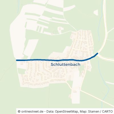 Lange Straße Ettlingen Schluttenbach Schluttenbach