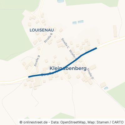 Straße a Abenberg Kleinabenberg 