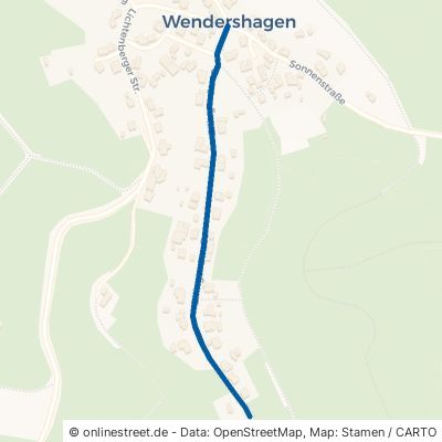 Ellinger Straße Morsbach Wendershagen 