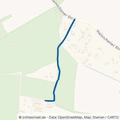 Waldweg Freiberg Kleinwaltersdorf 