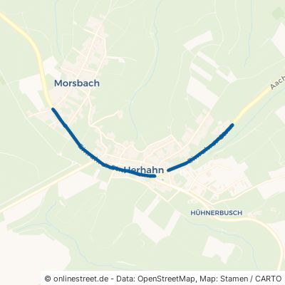 Einruhrer Straße Schleiden Morsbach 