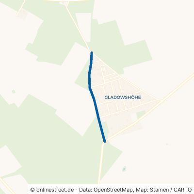 Klosterdorfer Weg Strausberg Gladowshöhe 