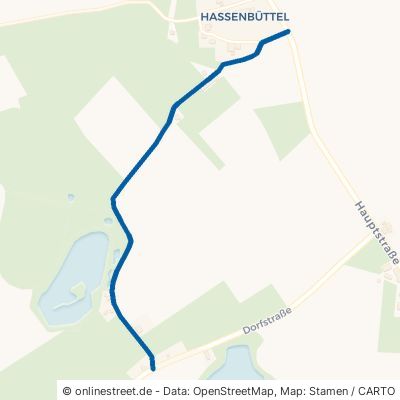 Hassenbütteler Weg Wesselburener Deichhausen 