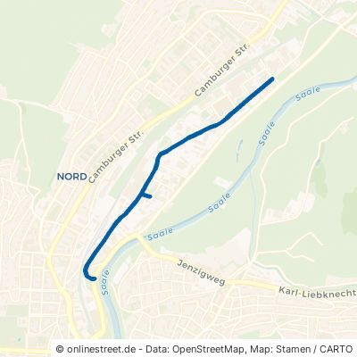 Löbstedter Straße Jena Nord 