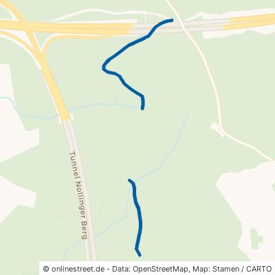 Totenkopfsteinweg Rheinfelden Nollingen 