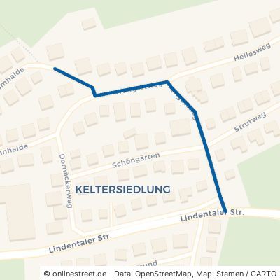 Wengertweg Rudersberg Schlechtbach 