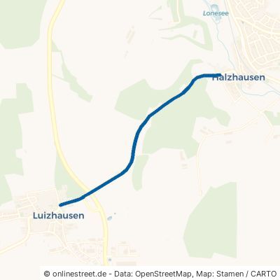 Halzhauser Straße Lonsee Luizhausen 