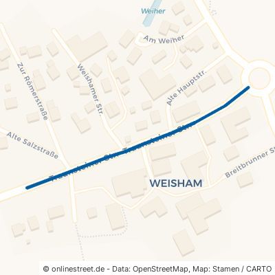 Traunsteiner Straße Eggstätt Weisham 