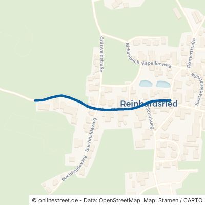 Günzacher Straße Unterthingau Reinhardsried 