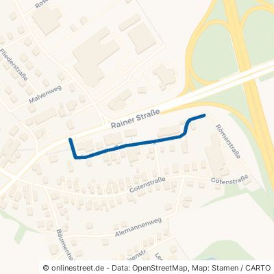 Teutonenweg Donauwörth Nordheim 